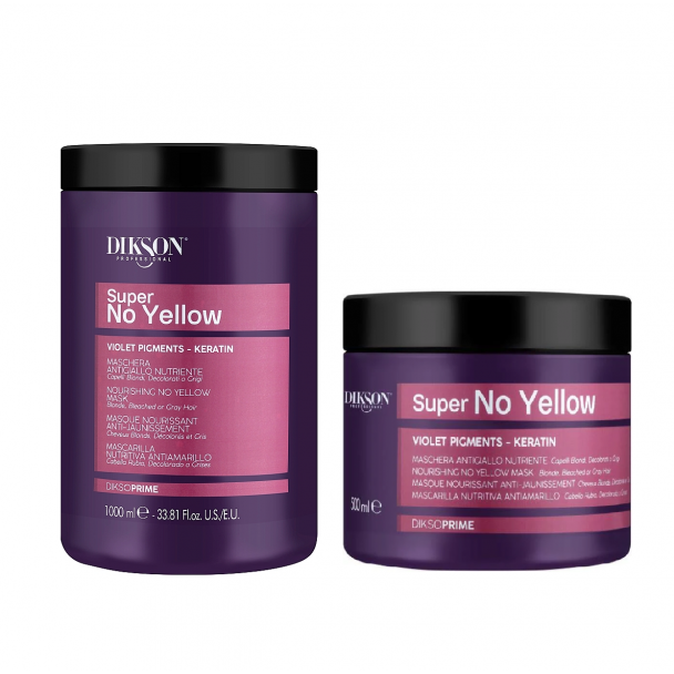 Проти жовтизни для блонду Super No-Yellow маска  DiksoPrime 1L
