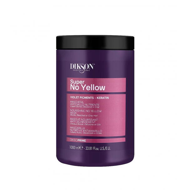 Проти жовтизни для блонду Super No-Yellow маска  DiksoPrime 1L