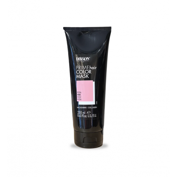 Тонувальна маска  з маслом макадамії та колагеном Pink  DiksoPrime