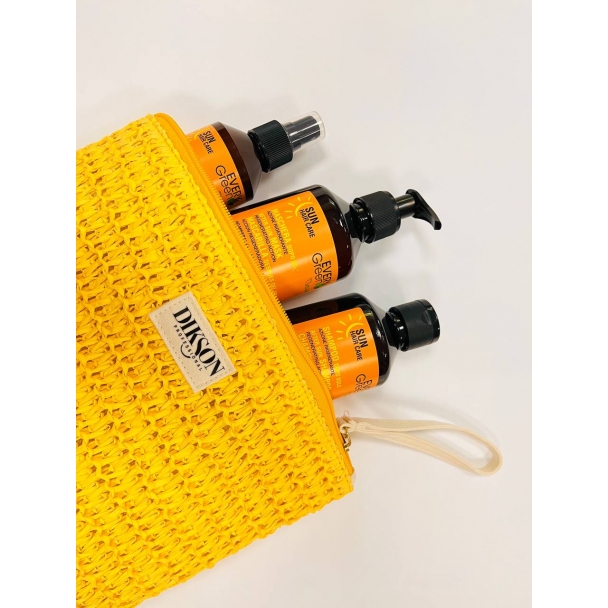 Регенерувальний сонячний набір  Sun EveryGreen з косметичкою