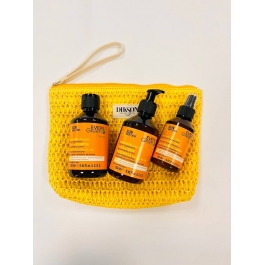 Регенерувальний сонячний набір  Sun EveryGreen з косметичкою